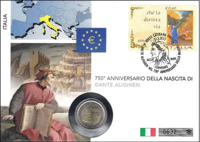 750. OBLETNICA ROJSTVA DANTEJA ALIGHIERIJA